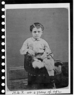 [H. Gordon PIERCE at age six]