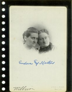 [Eudora PIERCE and her mother Amorilla PARMENTER Pierce]